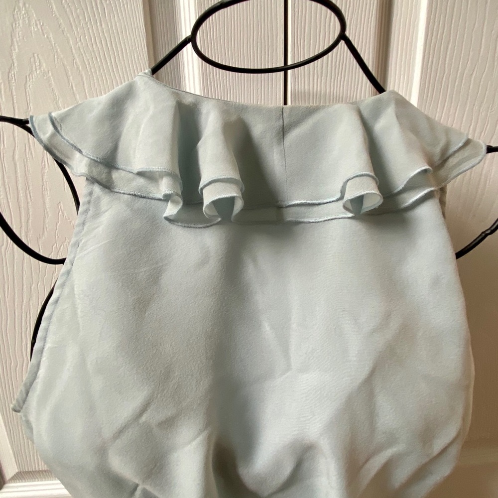 The Limited Silk Wrap Around Top - Picture 4 of 5